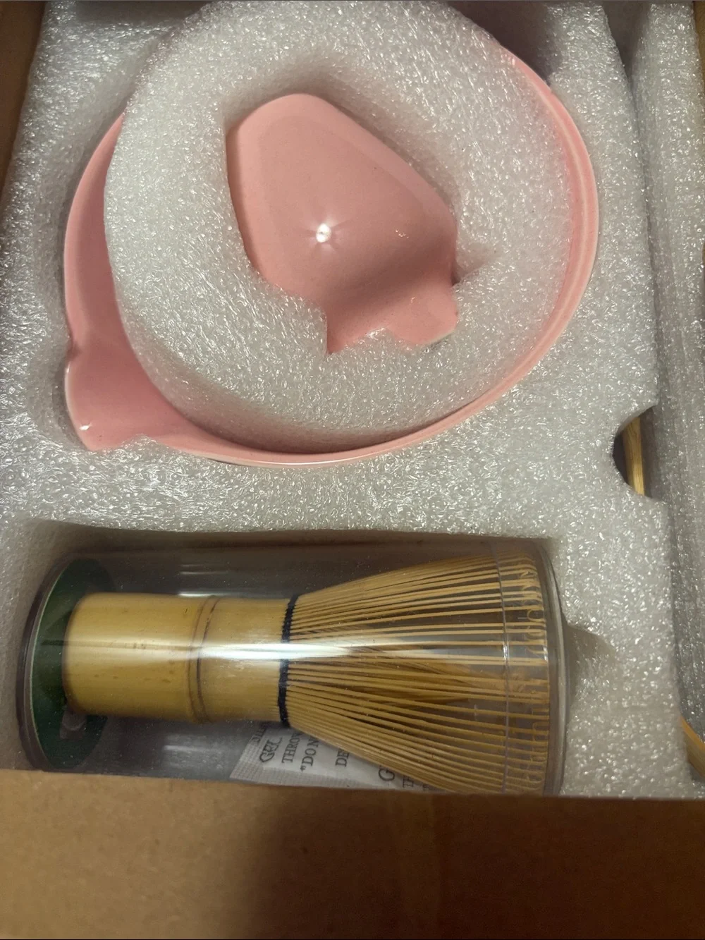 Japanese Matcha Whisk Set - Pink